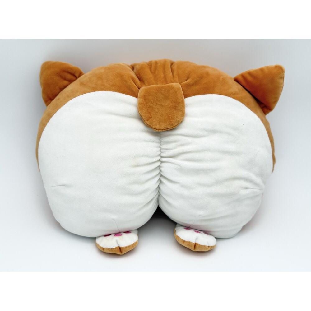 Corgi Butt Plush Neck Car Pillow Squishy Soft